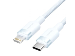 Cable Usb Tipo-C Lightning VENTION Lalsh/ Usb Tipo-C Macho Lightning Macho/ 27W/ 480Mbps/ 2M/ Azul