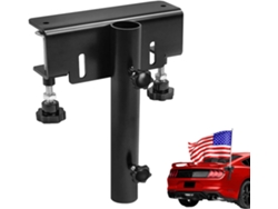 Soporte Para Mástil De Bandera Para Camiones – Bastidor De Plataforma Con 3,1 Cm De Longitud, Fijación Para Remolque,