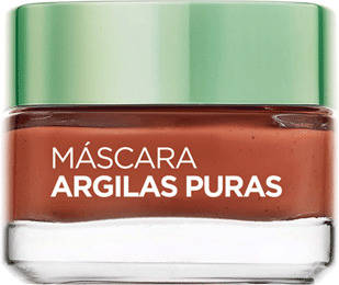 Loreal Paris Dermo expertise arcillas mascarilla purificante color rojo total 50 ml facial argila