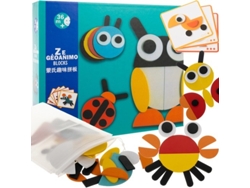 Wooden puzzle - KRUZZEL 22426 puzzle