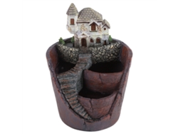 Maceta De Resina Para Plantas Suculentas, Diseño De Castillo, Jardín Decorativo, Hogar, Hierbas, Flores.