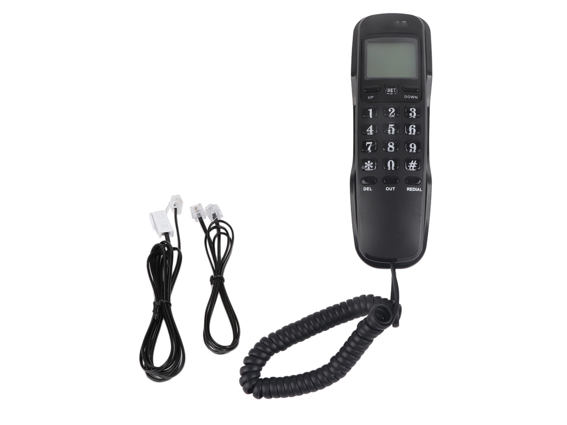 Teléfono Con Identificador De Llamadas Kx T888cid Para El Hogar Y La Oficina, Línea Telefónica Del Reino Unido, Color Negro.
