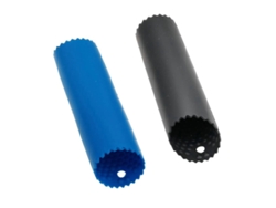 Pelador y prensa de ajos en oferta, negro y azul. Rosewell