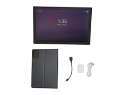 Tableta Android 12 de 10.1 pulgadas, 8256 GB, pantalla táctil, 4G, tono gris dorado claro