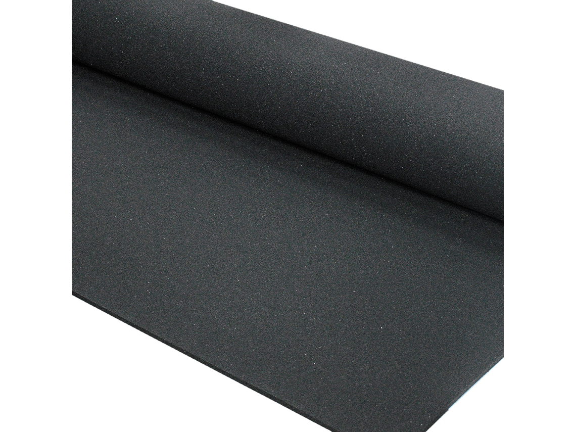 Pavimento Deportivo - Ancho 1,25 M - Grosor 6 Mm - Negro