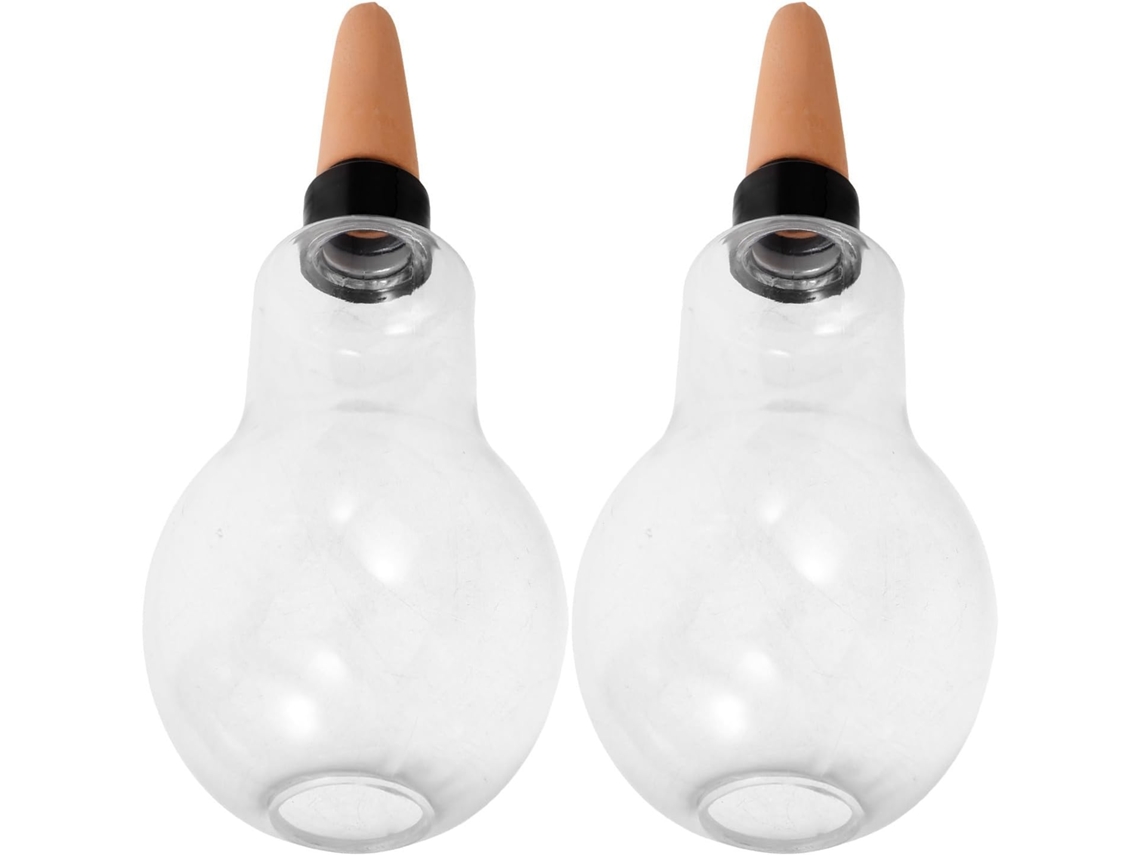 Sistema De Riego Automático Con 2 Globos Para Plantas De Exterior.