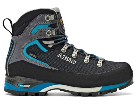 Botas para Mujer ASOLO Corax Goretex Negro para Montaña (EU 40)