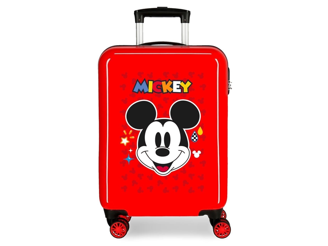 Maleta De Cabina Disney Mickey Get Moving Rojo (55x38x20cm - 34l)