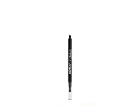 FLORMAR Delineador de Ojos Smoky Eyes Waterproof 01 Negro Carbón