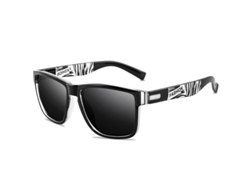 Gafas de sol polarizadas con protección UV400 ideales para ciclismo al aire libre MDUG (blanco grisáceo)