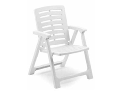 Sillon plegable resina rexi blanco