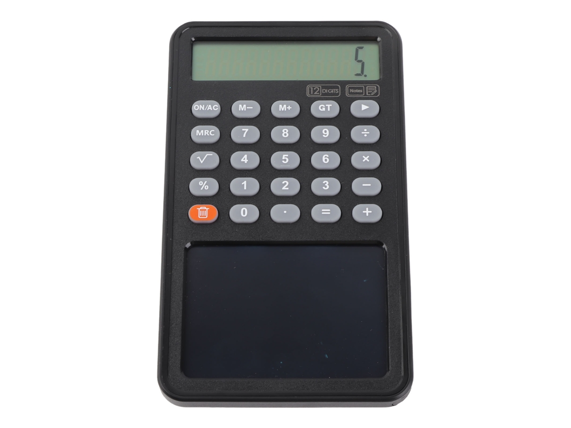 Calculadora Científica Con Bloc De Notas, 12 Dígitos, Pantalla Lcd Para Estudiantes, Profesores Y Escuelas.