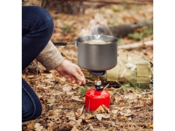Olla De Camping De Titanio Con Asa Plegable De 2000 Ml/2800 Ml Para Camping, Senderismo, Excursionismo Y Cocina.