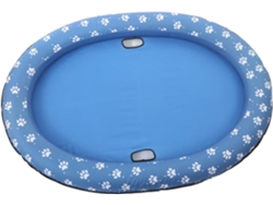 Piscina Inflable Plegable Para Mascotas Alberca Portátil Perros Y Gatos Verano Color Azul