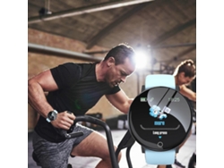 Reloj inteligente deportivo moderno con monitor de actividad, diseño delgado y resistente al agua, para hombre y mujer. Ly Ebike