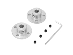 2 Conectores Rígidos Con Brida M4 Para Eje De Motor, Diámetro Interior De 8 Mm Y Diámetro Exterior De 16 Mm.