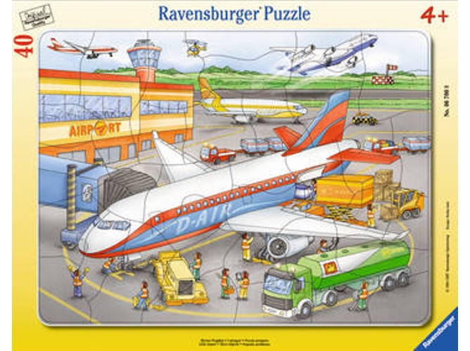 Puzzle RAVENSBURGUER Aeroporto (40 Piezas)