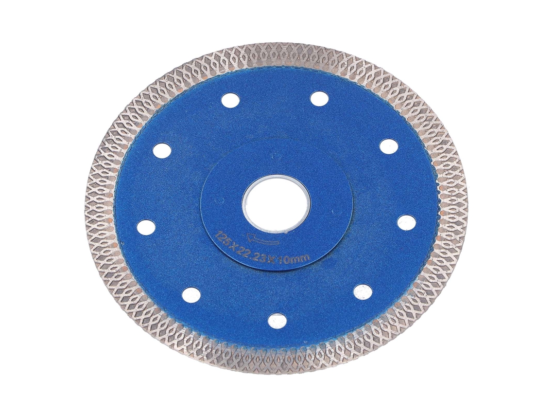 Disco De Sierra De Diamante De 125 Mm Para Corte En Seco Y En Húmedo De Baldosas De Porcelana Y Cerámica.