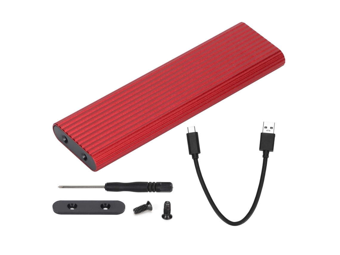 Enclosure Nvme 2tb Suporte Dual Protocol Dissipação Rápida De Calor Hdd Caddy Para Windows 98/se/mered