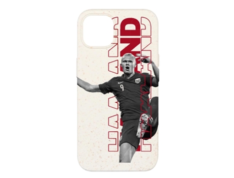 Funda Móvil Oficial Norges Fotballforbund Compostable Base para iPhone 13 PHONECASES3D Blanco