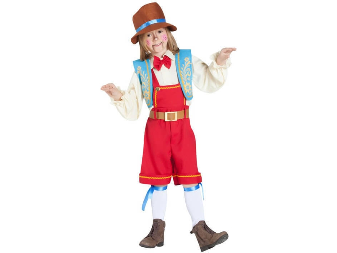 Disfraz de Niño DISFRAZZES Muñeco De Madera Cascanueces (Talla: 5 a 6 años)