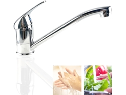 Torneira De Cozinha Cromada, Douche Extraível Relavaev