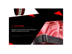 Guantes De Boxeo Con Agarre Ligero Y Objetivo, Densidad 45, Para Entrenamiento De Boxeo, Taekwondo Y Karate.