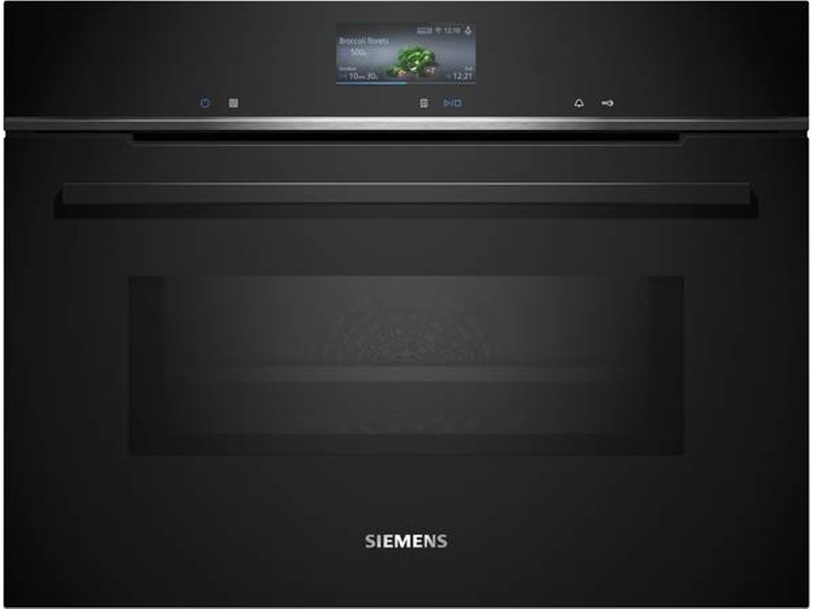 Horno SIEMENS CM776GKB1 (45 L - Pirolítico - Negro)