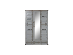 Armário de Metal Cinza, Dimensões 112x46x174cm ALEXANDRA HOUSE LIVING