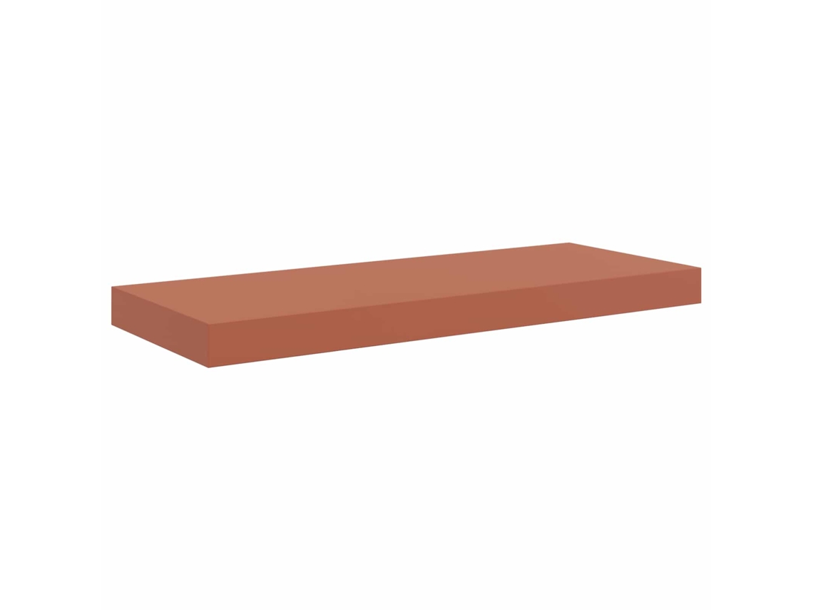Estante de pared rojo de madera procesada MAISON EXCLUSIVE (60x23x4 cm)