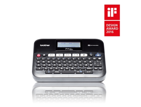 PT-D450VP impresora de etiquetas Transferencia térmica 180 x 180 DPI 30 mm/s Alámbrico TZe QWERTY BROTHER