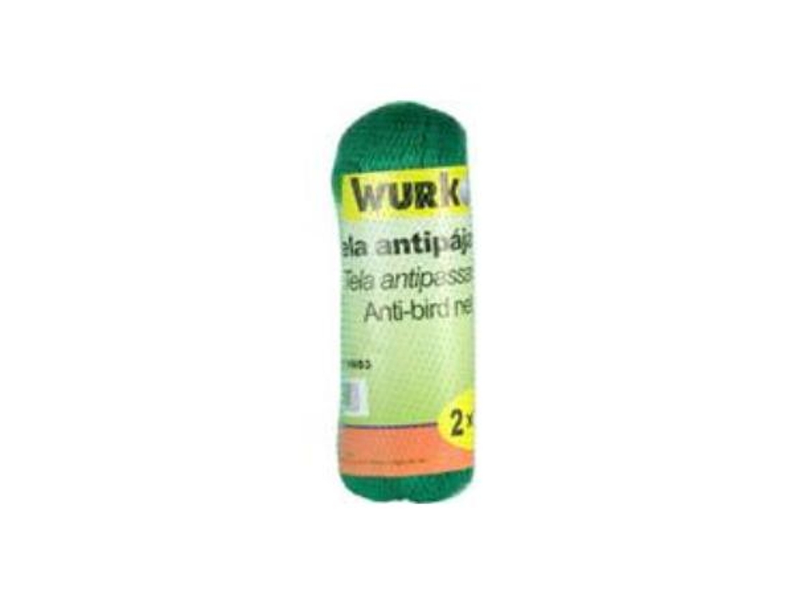 Malla antipajaros 2 x 10 m verde