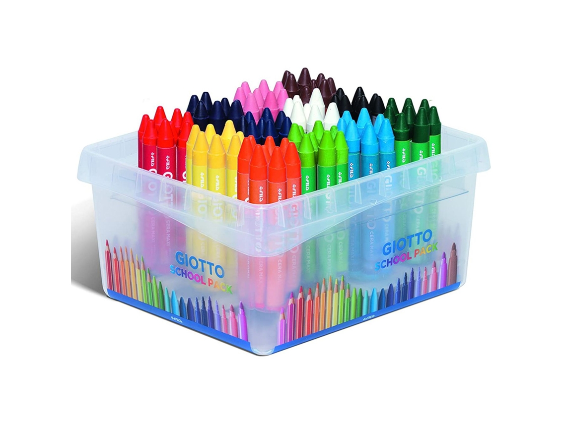 GIOTTO Maxi School Pencil School Mochila 96 Unidades