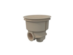 Norma de fondo Narm Grid plana - beige