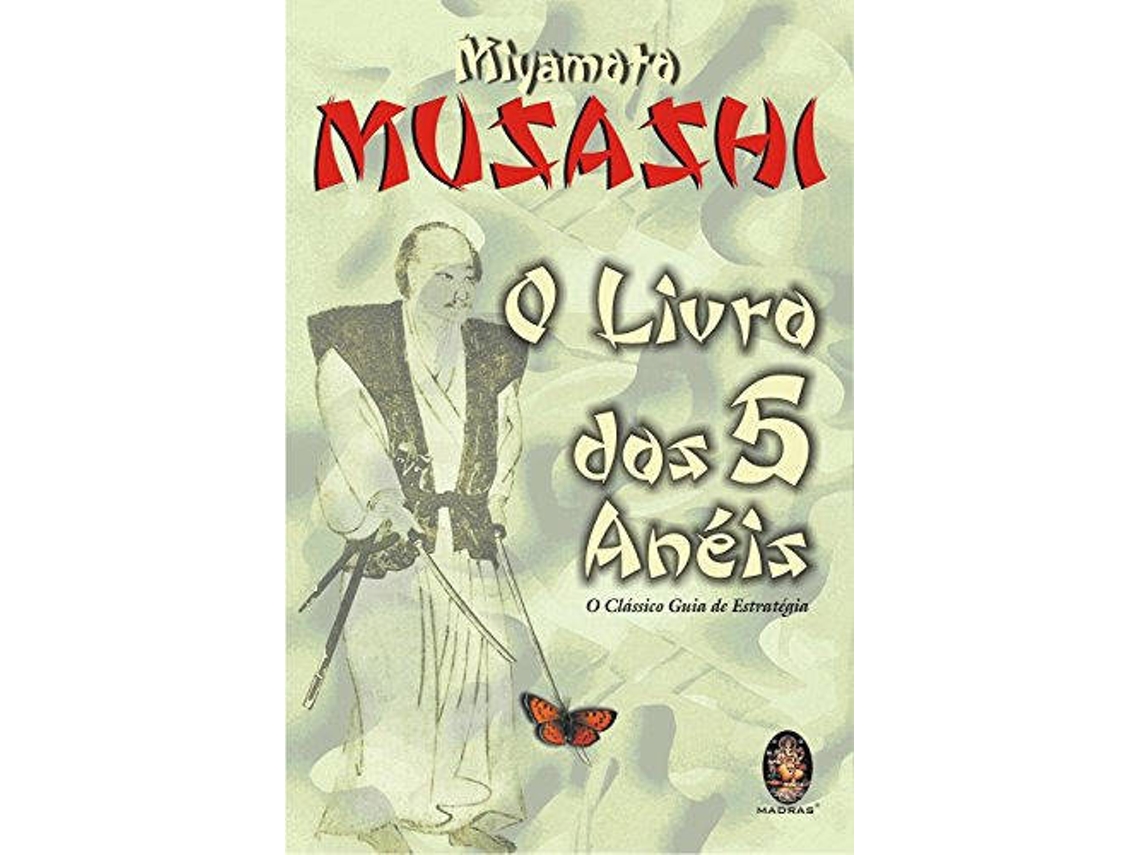 Libro O Livro dos 5 Anéis de Miyamoto Musashi (Portugués)