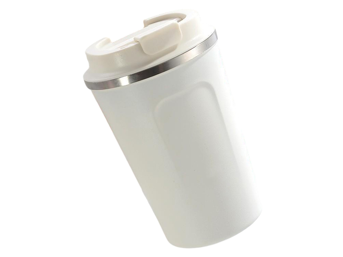 Jarra de cerveza de acero inoxidable con asa de 400 ml, taza de café, taza de té con leche, regalo, artículos de oficina KOFIHETY