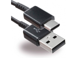 Cable SAMSUNG 3119212 (USB - USB-C - Negro)