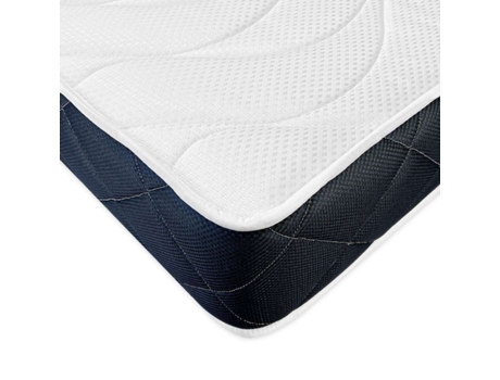 Colchon viscoblack Blanco/Negro DUERMETE ONLINE (20cm AL x 135cm AN x 200cm L)