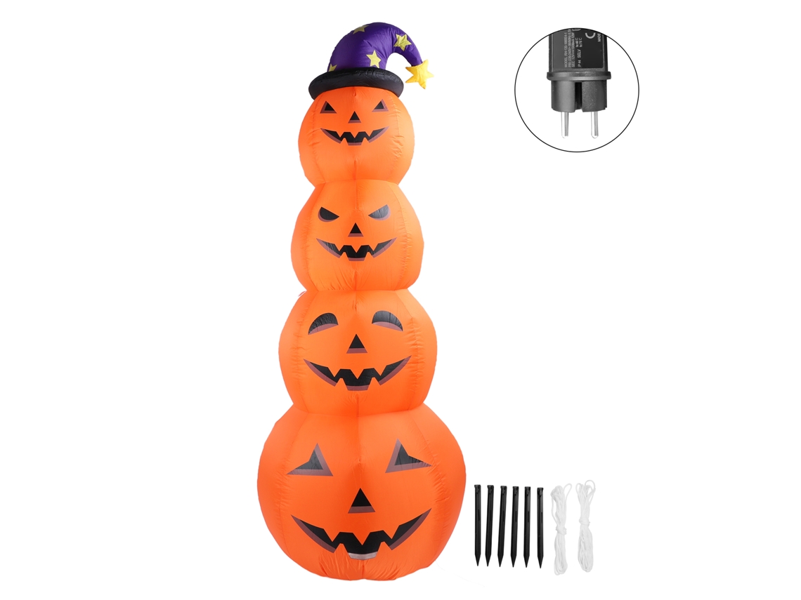Bombas de aire decorativas de Halloween con LED internos