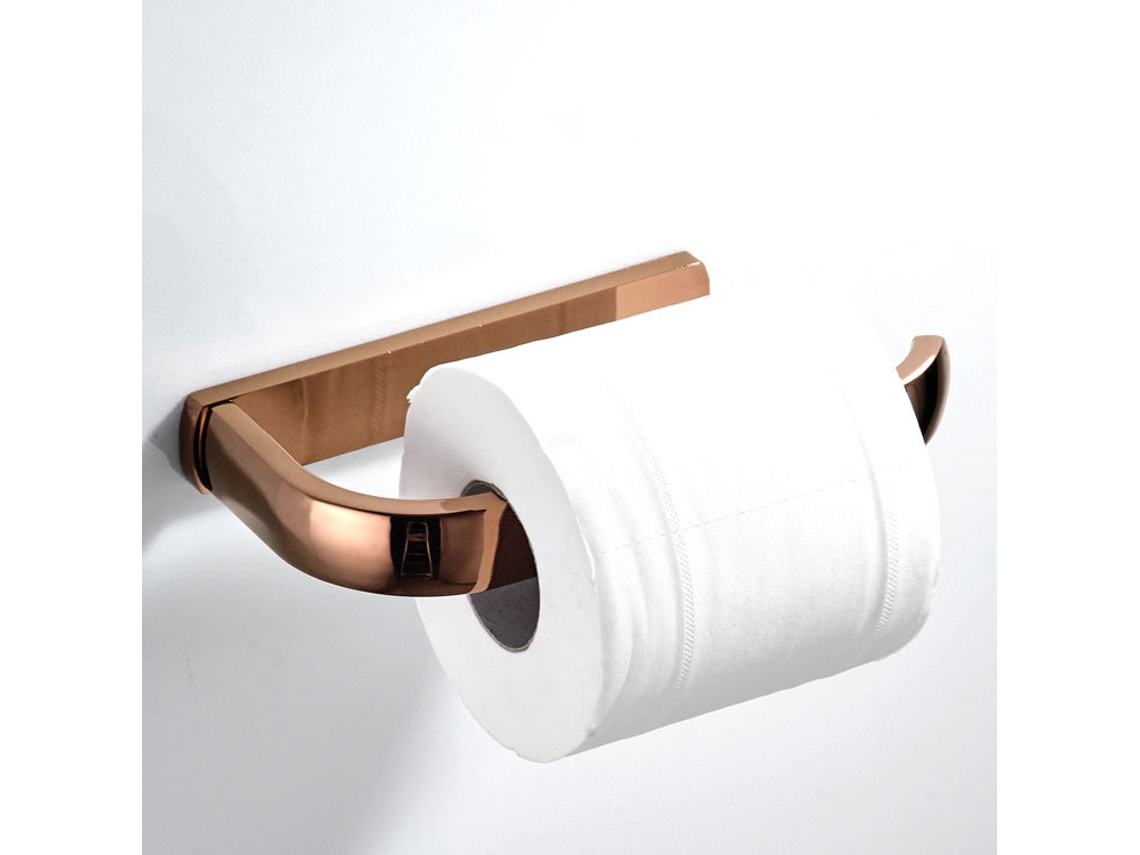 Portarrollos de papel higiénico de cobre Jortmrd para baño