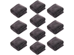 Toallas de peluquería (paquete de 10) de secado rápido para cabello, manos y rostro. Para usar en casa, salón, spa y barbería. Rosewell.