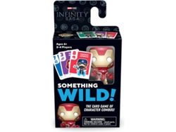 Juego de Cartas FUNKO Something Wild Card Game Marvel Infinity Saga Iron Man (Edad Mínima: 7 Años -Nivel de Dificultad: Intermedio)