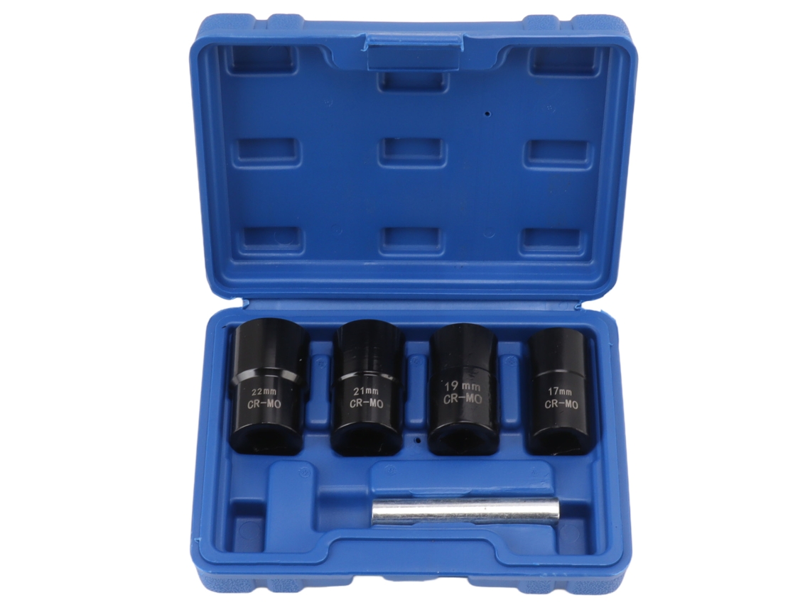 Juego Profesional De Extractores De Tuercas Y Tornillos Para Quitar Tuercas Y Tornillos Dañados Y Oxidados.