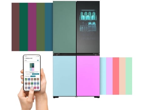 Frigorífico Americano LG GMV960NNME (No Frost - 186,5 cm - 617 L - Multicolor)