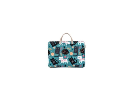 Bolsa de ordenador portátil de dibujos animados simple bolsa de ordenador portátil de 13 pulgadas 15,6 pulgadas