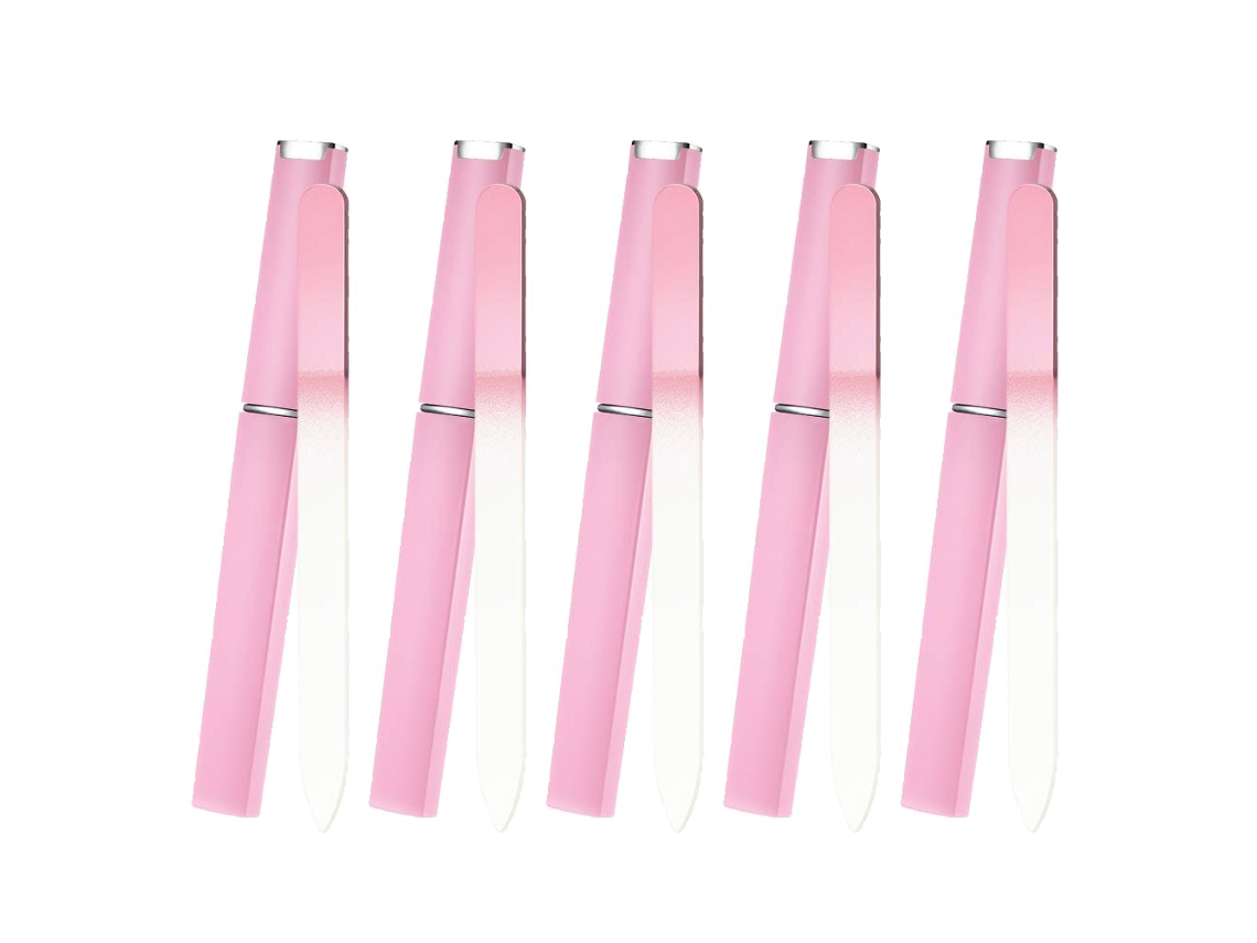 Lima de Cristal para Uñas Naturales, Accesorio de Manicura Profesional KOFIHETY