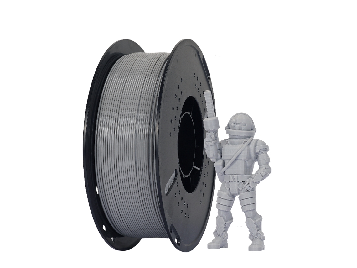 Hilo Petg De Alta Velocidad Para Impresora 3d 1.75mm Hyper Printing Filamento 1kg Precisión ±0.02mm Gris