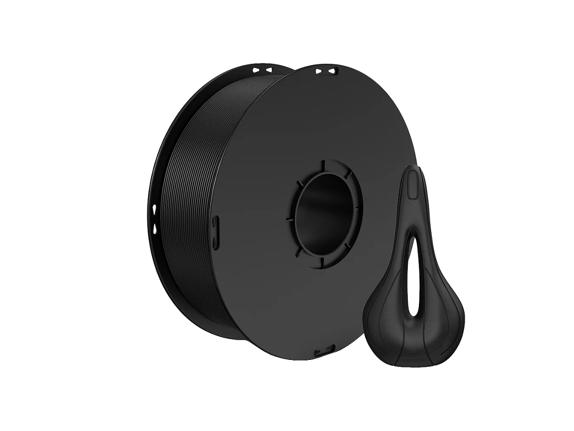 Filamento de impresión 3D, resistencia superior al calor y al impacto, 3 kg, negro, OEM