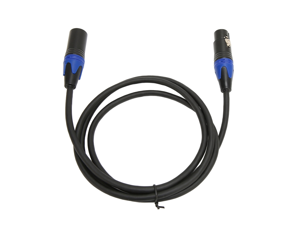 Cable Xlr Macho A Hembra De 3 Pines Plateado De 1,5 M/4,9 Pies, Sonido Hifi Sin Pérdidas Para Micrófono, Amplificador Y Mesa De Mezclas.