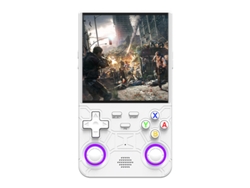 Consola de juegos portátil YUNZII PSP Retro 4.0 con pantalla IPS de alta definición y 128 GB (morado)